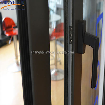 Porta scorrevole con profilo in alluminio della serie GOS-S T110 per sala conferenze Spessore del profilo 2.0 mm