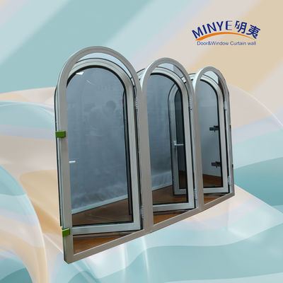 Finestra di casamento in UPVC di design moderno con buona resistenza alla corrosione e elevata resistenza