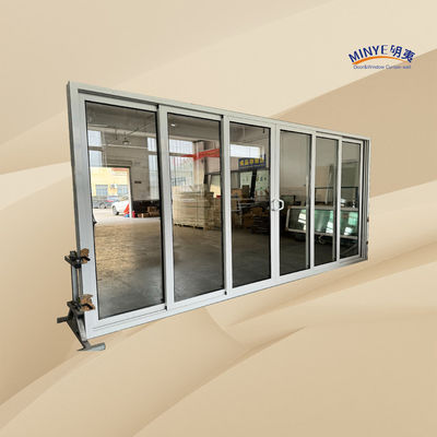 Porta scorrevole UPVC di design moderno con elevata resistenza e materiale ecologico
