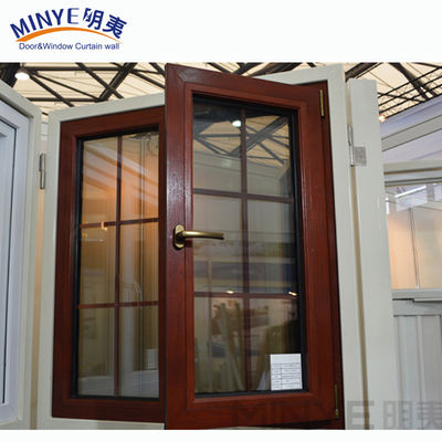 Hardware Finestra grande in alluminio Finestre in vetro Ultimo design con apertura orizzontale