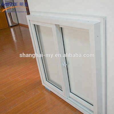 Finestra scorrevole in PVC con doppio vetro temperato e protezione contro gli uragani