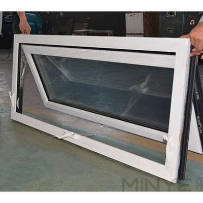 Finestre di vetro temperato a doppia prova Dimensioni standard di finestre per bagno per profili in alluminio