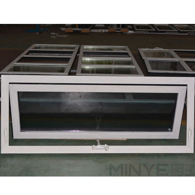 Finestre di vetro temperato a doppia prova Dimensioni standard di finestre per bagno per profili in alluminio