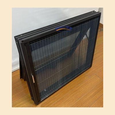 Finestre di vetro temperato a doppia prova Dimensioni standard di finestre per bagno per profili in alluminio