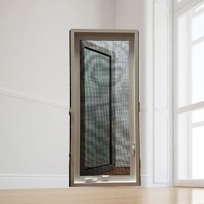 Finestra di casamento in UPVC di design moderno con buona resistenza al vento e hardware cinese di punta