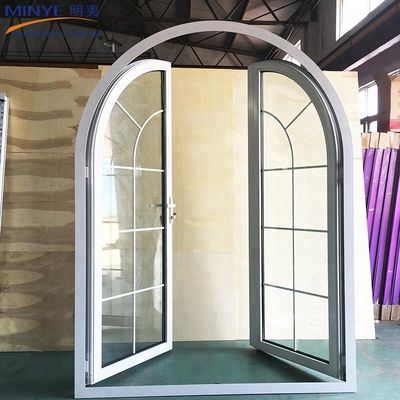Hardware tedesco e materiale in lega di alluminio utilizzato per porte francesi ad arco in UPVC Porta principale di ingresso