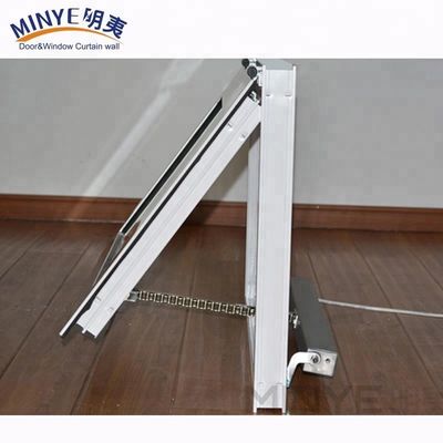 Swing Open Normal PVC Profile Color Customization UPVC/PVC Finestre pendenti singole orientate orizzontalmente