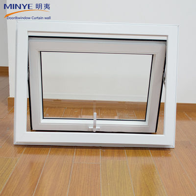 Swing Open Normal PVC Profile Color Customization UPVC/PVC Finestre pendenti singole orientate orizzontalmente