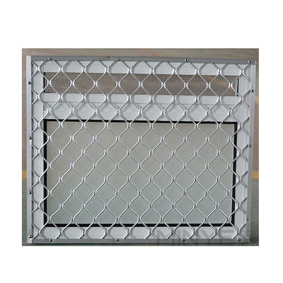 Anti-furto Metal Wire Mesh Aluminum Security Grille Screen Window per il concorso Ect