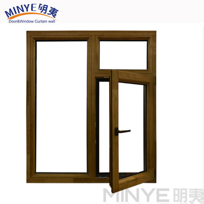 Rivestimento anodizzato o in polvere Finitura di alluminio in lega Casement Swing Windows a prezzi accessibili