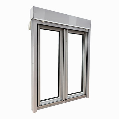 Finestra in PVC a profilo fisso scorrevole personalizzata con funzione di isolamento termico e persiana
