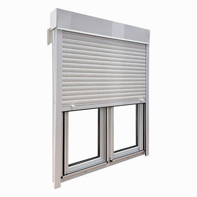 Finestra in PVC a profilo fisso scorrevole personalizzata con funzione di isolamento termico e persiana