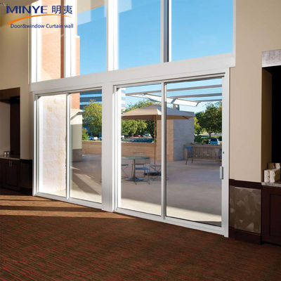 Materiale principale Aluminico allogio interno porta scorrevole di sicurezza personalizzata con fly screen