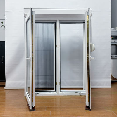 Moderno design finestrino in UPVC con persiane a rulli Buona tenuta e elevata resistenza