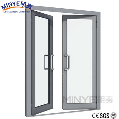 Salotto Isolamento calore e freddo Porta in vetro di alluminio Casement Color personalizzazione