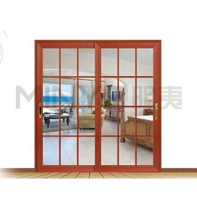 Fenestre con apertura orizzontale a modello di casa per la funzione a prova di vento in materiale durevole