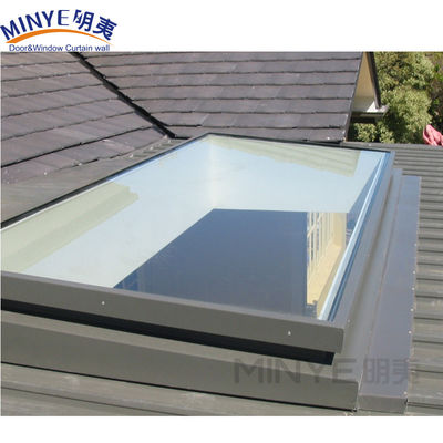 Finestrella in alluminio in tetto in stile francese impermeabile con lucernario elettrico Velux