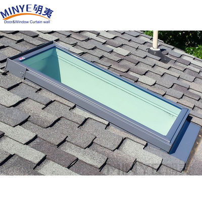 Finestrella in alluminio in tetto in stile francese impermeabile con lucernario elettrico Velux