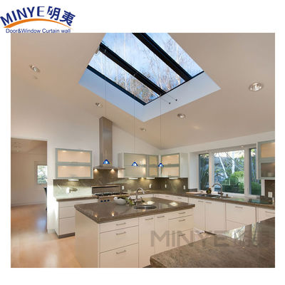 Finestrella in alluminio in tetto in stile francese impermeabile con lucernario elettrico Velux