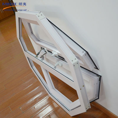 Cornice in lega di alluminio Casamento a forma di ottagono Finestra francese per la vita sofisticata
