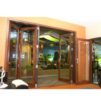 Porta di fisarmonica in vetro ripiegabile con design moderno e facile manutenzione
