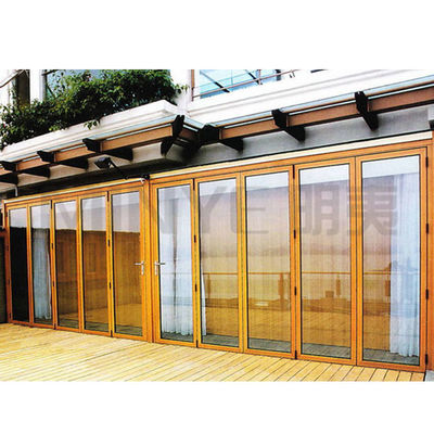 Porta di fisarmonica in vetro ripiegabile con design moderno e facile manutenzione