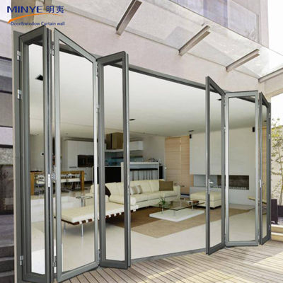 Porta scorrevole bifold esteriore con rottura termica