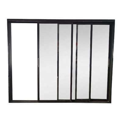 Porta scorrevole in vetro di alluminio finita in stile di design moderno per la porta del patio di sicurezza