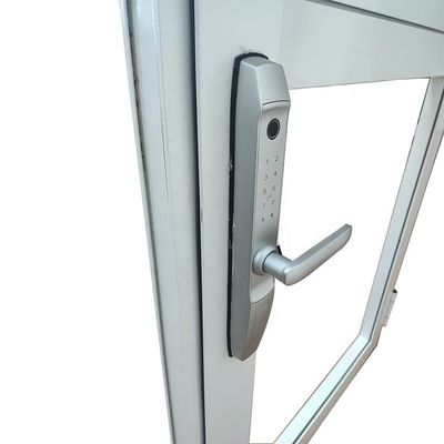 Porta di vetro in alluminio a chiusura con password