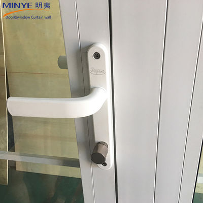 Porta a profilato normale in alluminio in vetro per design moderno
