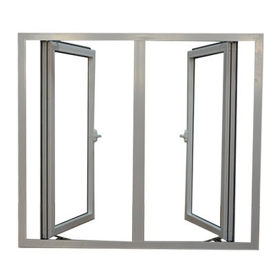 Swing Open Style European 50 Series Aluminium Casement Window Home