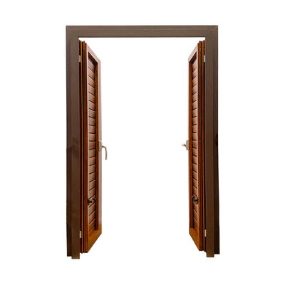 Soluzione di progettazione alberghiera Profilo anodizzato o rivestito in polvere Finish Swing Open Shutter