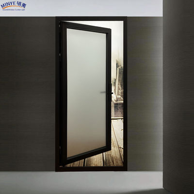 Porte di casamento in lega di alluminio di design moderno con retina di schermo in fibra di vetro impermeabile