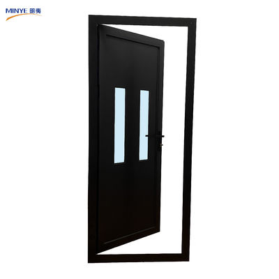 Porta a rivestimento laterale porta singola con piastra di alluminio 5mm 9A 5mm vetro