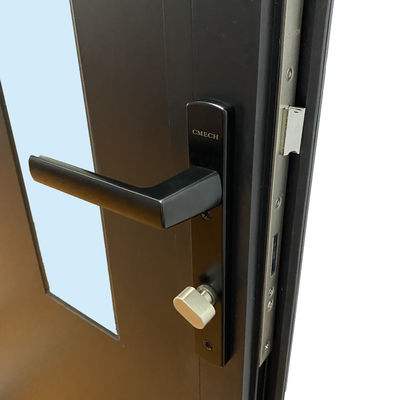 Porta a rivestimento laterale porta singola con piastra di alluminio 5mm 9A 5mm vetro