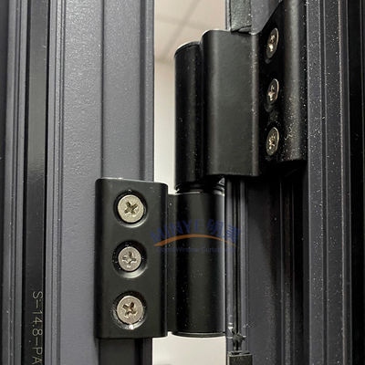 Porte a cassa di alluminio di design moderno per applicazioni esterne