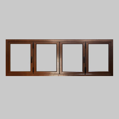 Accordion Aluminum Verticale Folding Windows con Power Coated e Chinese Top Hardware