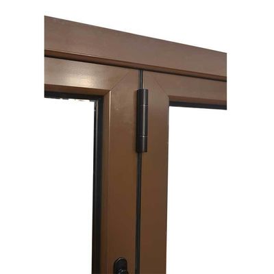 Accordion Aluminum Verticale Folding Windows con Power Coated e Chinese Top Hardware