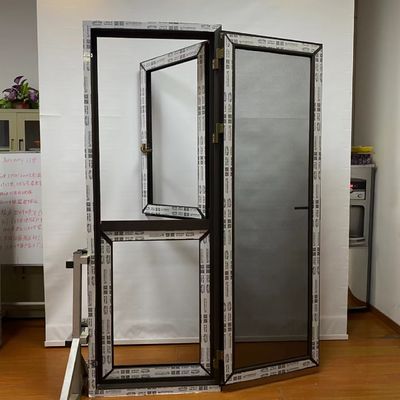 Porta in vetro minimalista con finestrino a cassa di doppio foglio in alluminio top hardware cinese