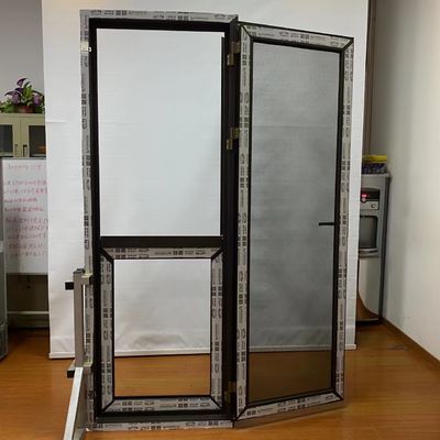 Porta in vetro minimalista con finestrino a cassa di doppio foglio in alluminio top hardware cinese