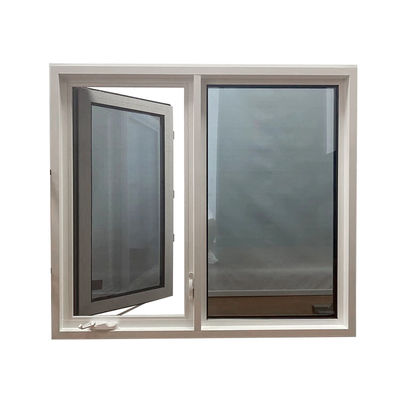 Grandi finestre in alluminio con ventilazione e isolamento acustico eccellenti