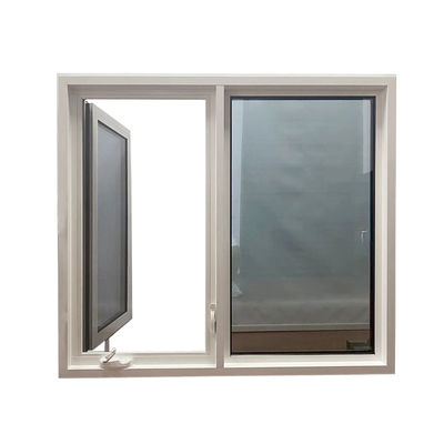 Grandi finestre in alluminio con ventilazione e isolamento acustico eccellenti