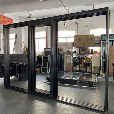 Introduzione Sistema di porte scorrevoli per angoli panoramici Porte del patio Finite in alluminio
