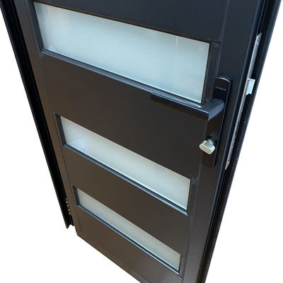 Porta a cassa in alluminio per bagno per isolamento termico in bagno