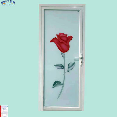 Porta a cassa in alluminio per bagno per isolamento termico in bagno