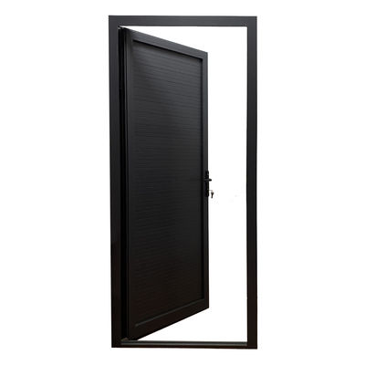 Porte in alluminio con lunghezza di vita e chiusure insonorizzate