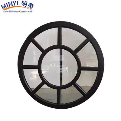 Moderno lusso dimensioni personalizzate doppio vetro temperato rivestimento di potenza finestre fisse