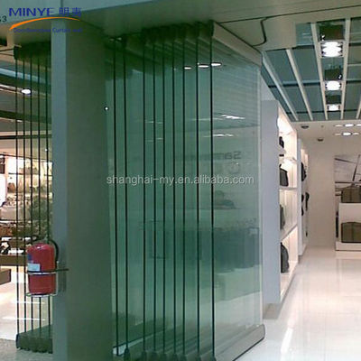 Bella porta pieghevole senza cornice in vetro personalizzato in alluminio con isolamento termico