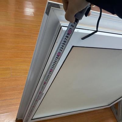 Vetro a doppia temperatura vetro di alluminio vetro fisso per apertura orizzontale vetro triplo