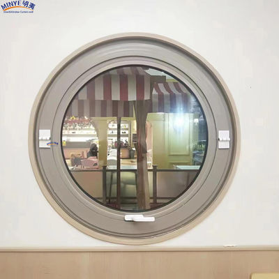 Luoghi di lusso in alluminio con finestre rotonde con Vision Lite e sistema di sigillamento EPDM
